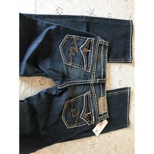 ANONAME Womens‎ 26x32.  Size 2.  Joelle Boot Dusty.  Blue Jeans.  Msrp $110 NWT